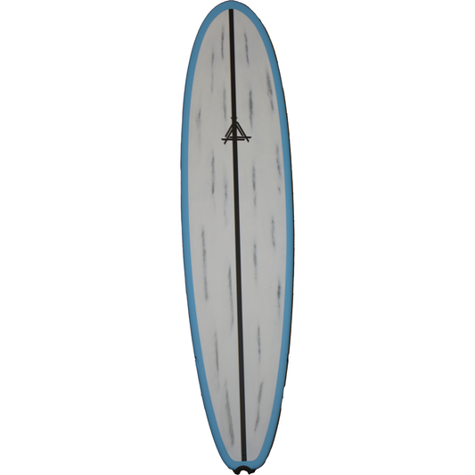 8'0" Triple X Mini  Longboard Epoxy Surfboard