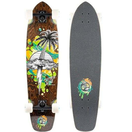 Sector 9 Strand Squall longboard kicktail